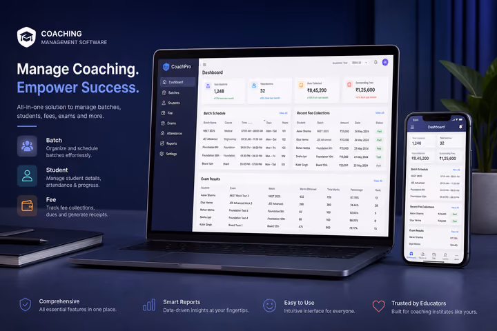 Coaching Center Management preview