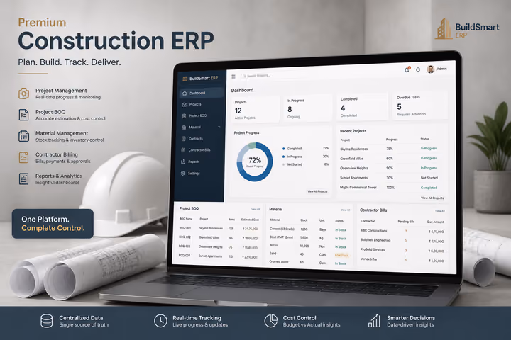 Construction Management software preview