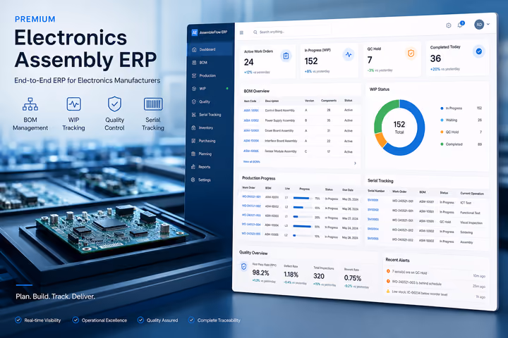 Electronics Assembly Management preview