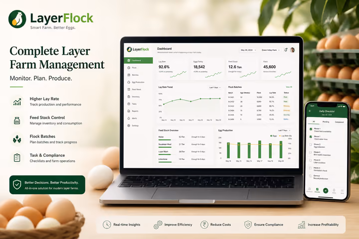 Layer Farm Management software preview