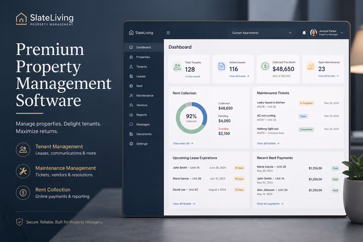 Property Management software preview