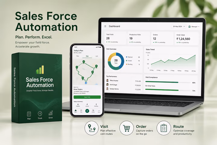 Mobile Sales App preview