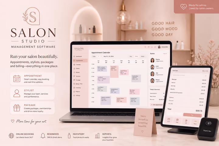 Beauty Salon Management preview