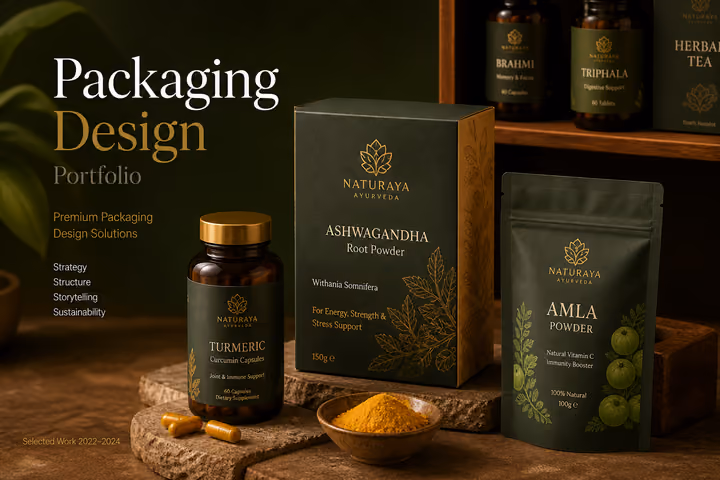 Packaging Design marketing preview