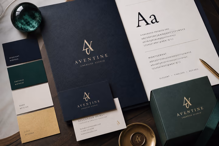 Brand Identity Design marketing preview