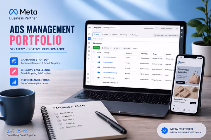 Facebook & Instagram Ads Management marketing preview