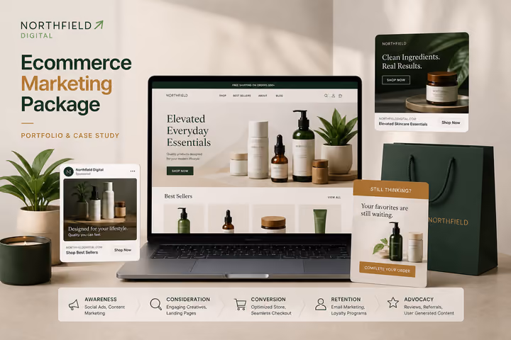E-commerce Marketing Package marketing preview