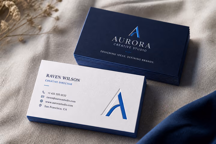 Visiting Card Design marketing preview