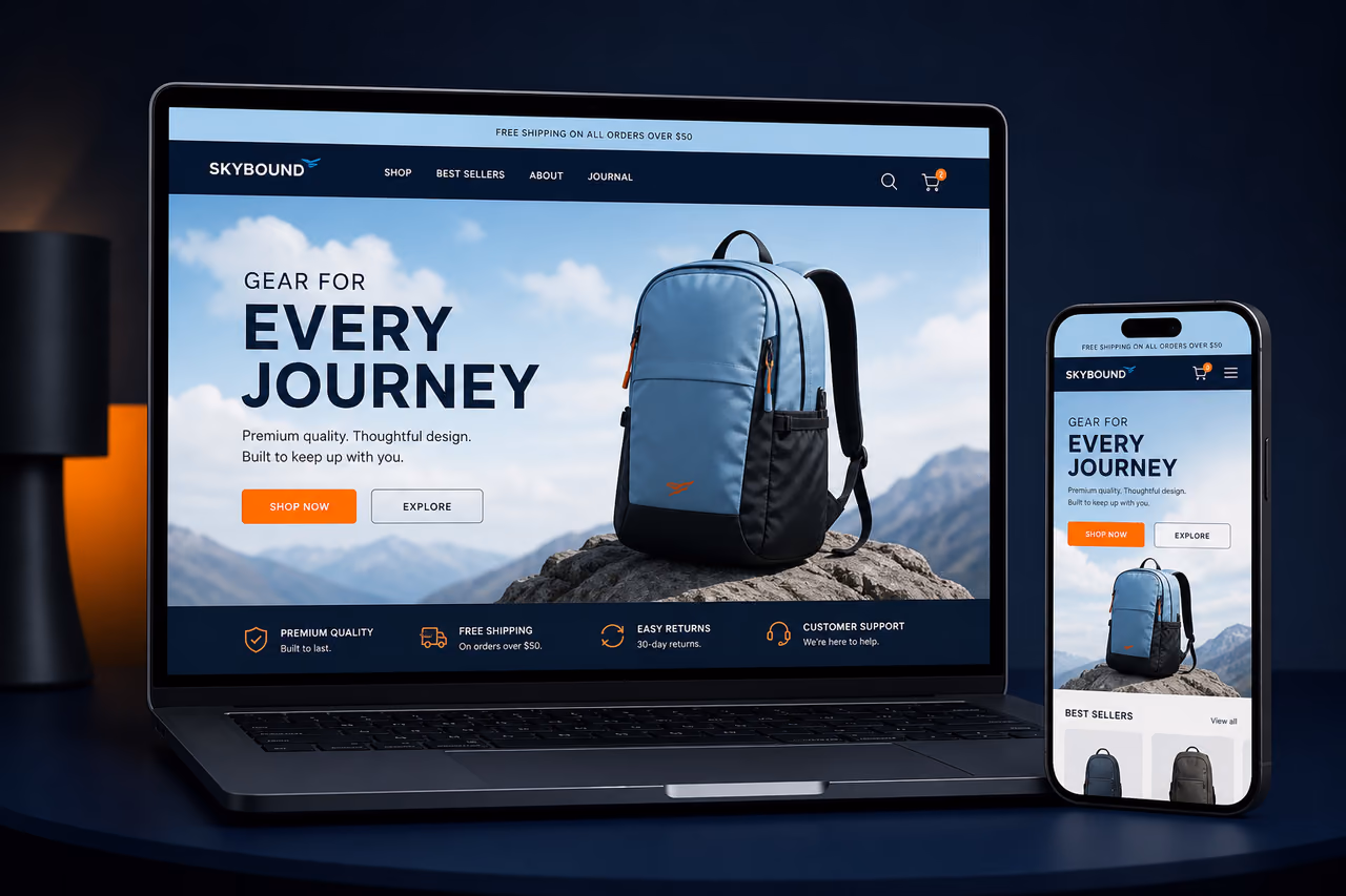 Web Banner & E-commerce Creative — Hero Banner