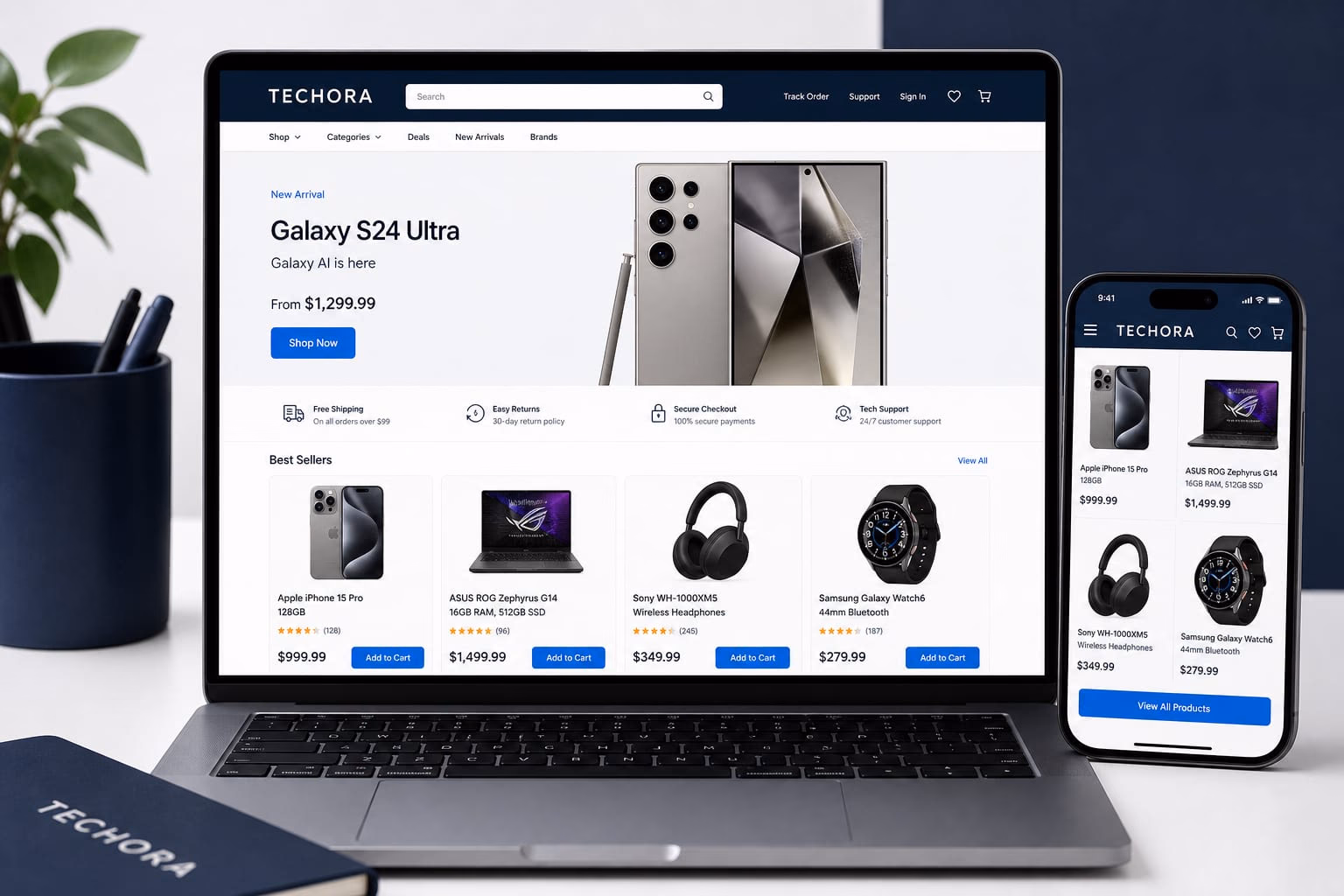 Techora Electronics preview