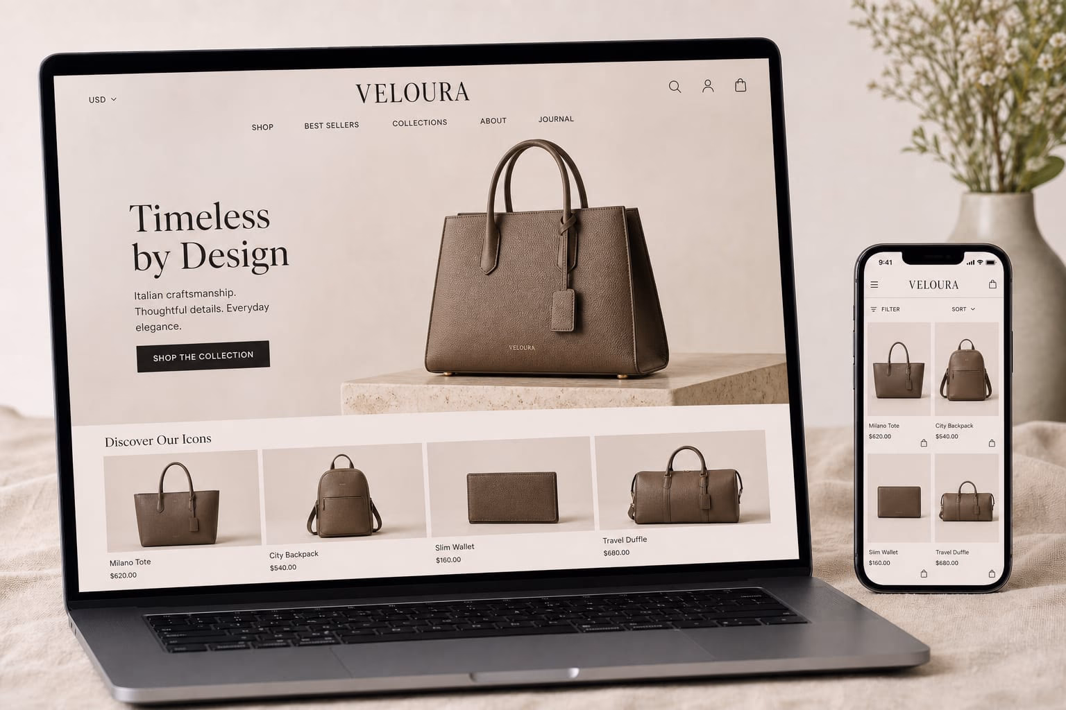 VELOURA Bags preview