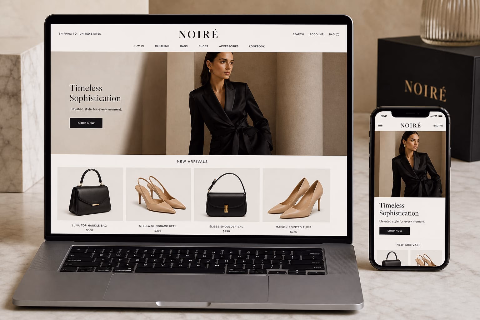 NOIRÉ Fashion preview